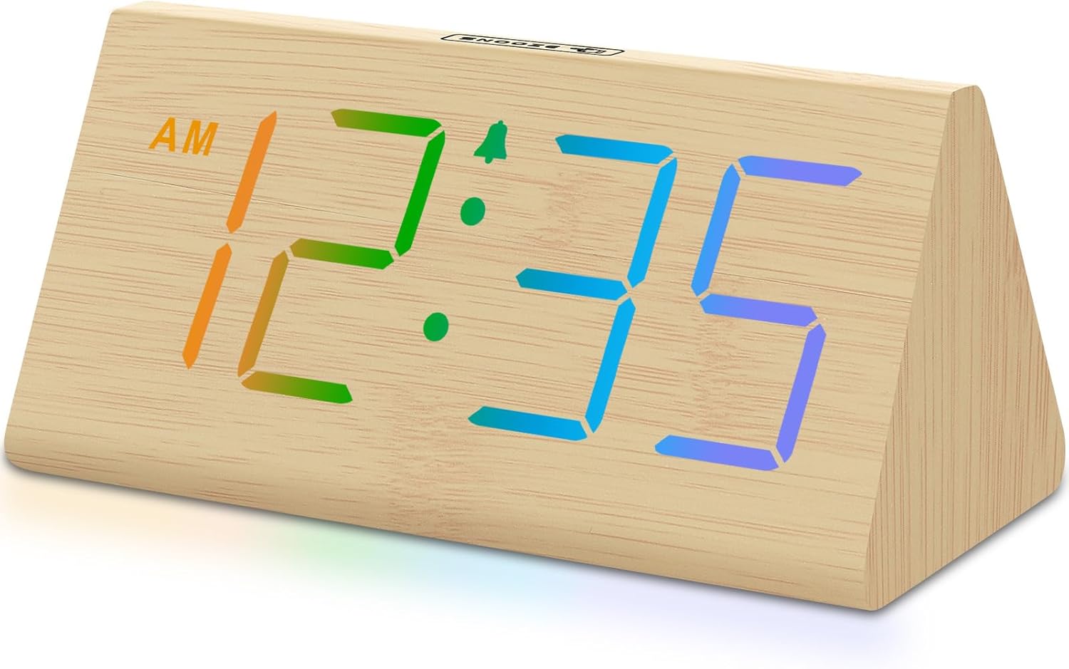 DreamSky Wooden Digital Clocks Bedrooms