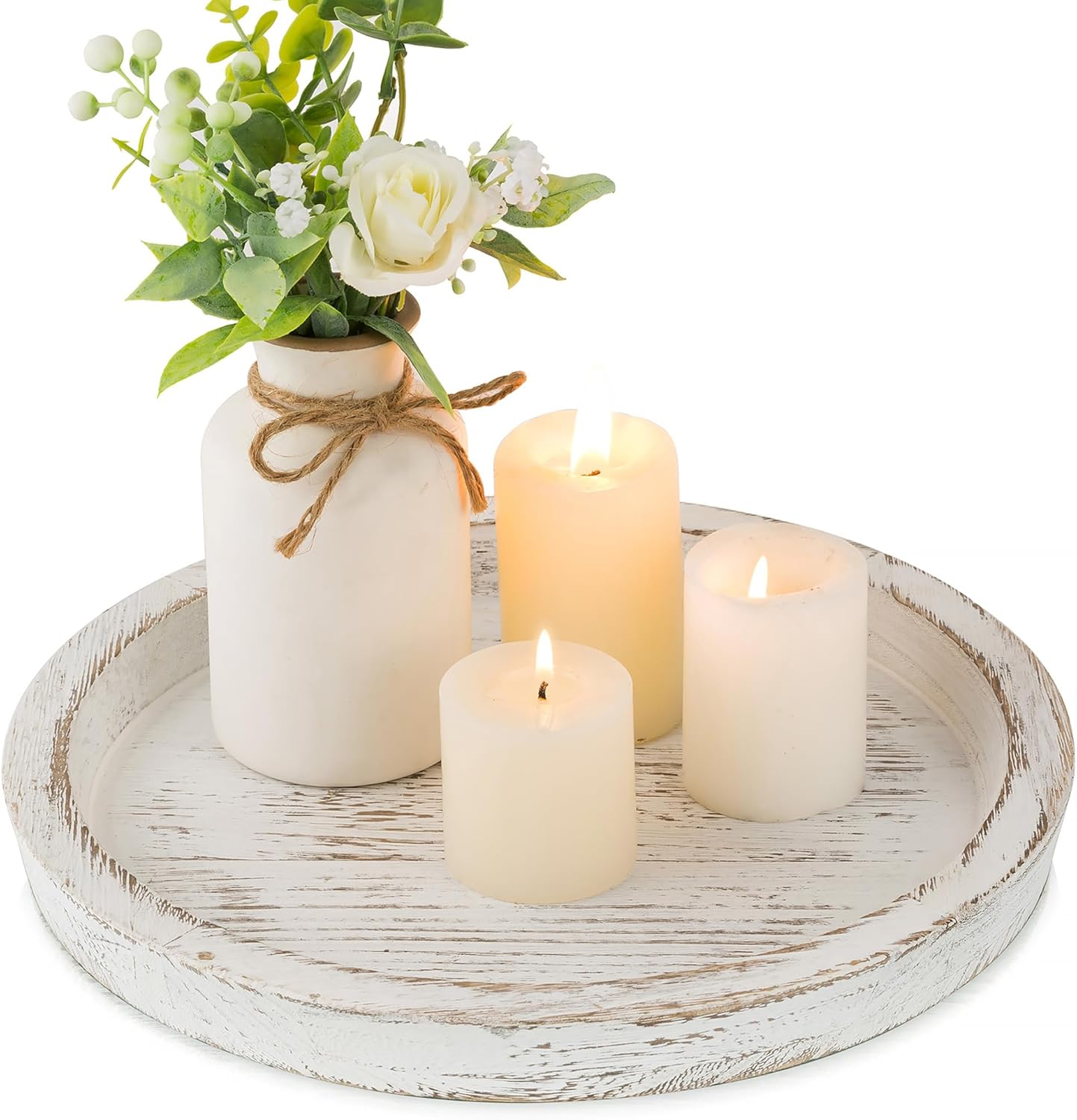Hanobe Candle Plate Holder Tray