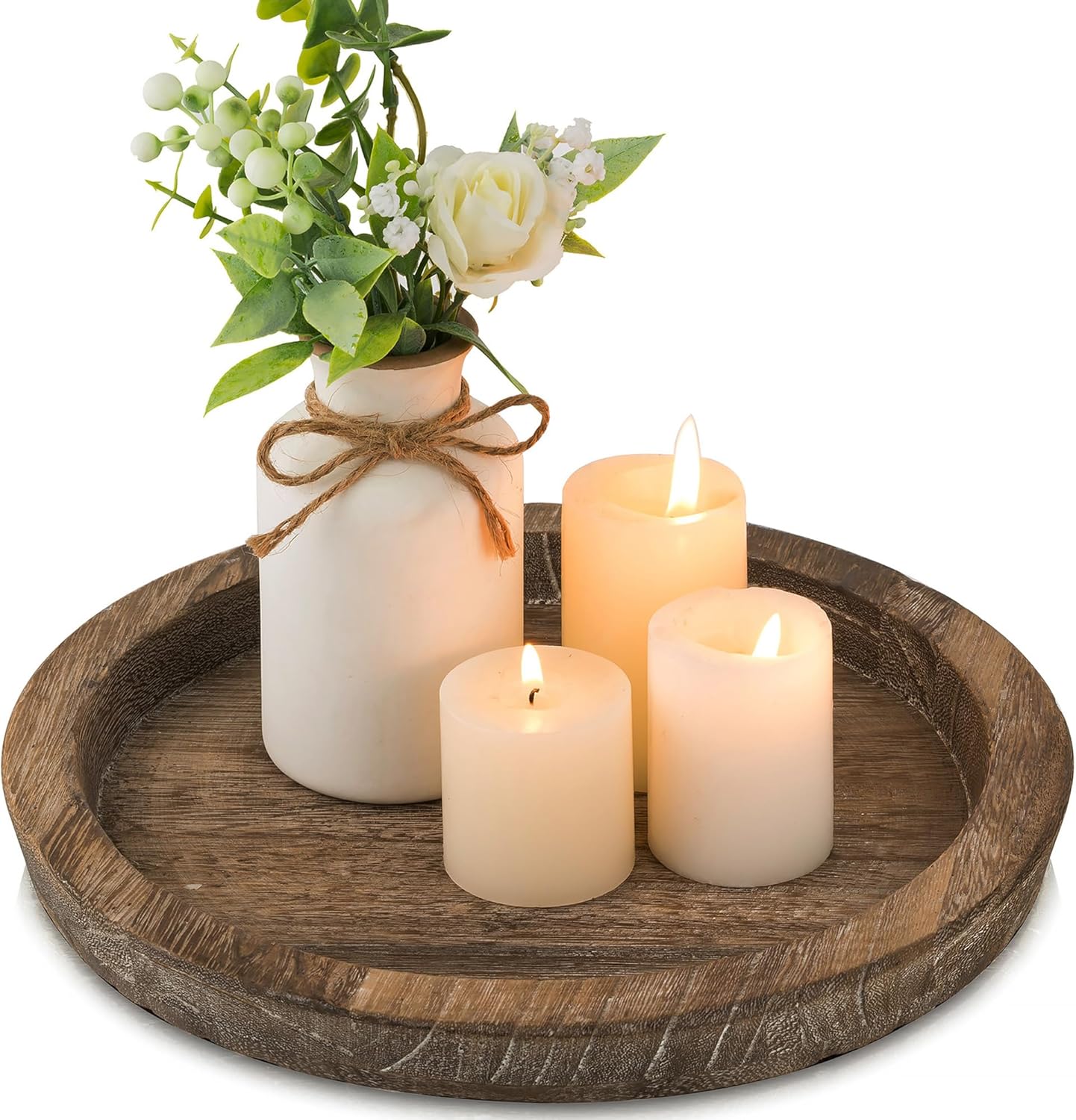 Hanobe Candle Plate Holder Tray